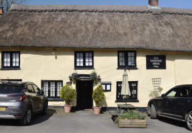 The Masons Arms in Knowstone, Devon