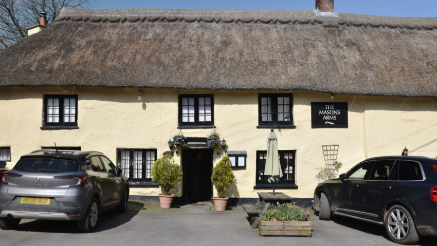 The Masons Arms in Knowstone, Devon