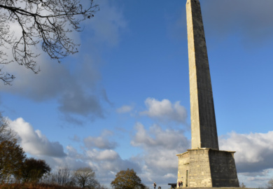 Wellington Monument in Somerset